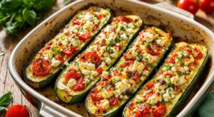 Oubliez la chair à saucisse : cette farce végétarienne gorgée de soleil rend vos courgettes farcies ultra fondantes