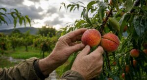 Pêches qui éclatent après les orages d’été : ce geste oublié d’arboriculteur peut sauver votre récolte