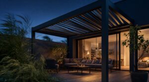 Pergola bioclimatique : ce réglage à faire d&rsquo;urgence quand le vent chaud la fait claquer et vous réveille la nuit