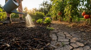 Potager : vous avez peur de brûler les feuilles en arrosant en plein soleil, mais le vrai danger se cache sous la terre