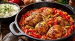 Poulet du dimanche : si le vôtre finit sec, cette cuisson basquaise mijotée le rend fondant et parfume la maison