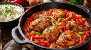 Poulet du dimanche : si le vôtre finit sec, cette cuisson basquaise mijotée le rend fondant et parfume la maison