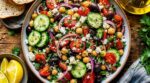 Salade de pois chiches : cette étape secrète avec tomate et concombre évite l&rsquo;erreur qui la rend fade