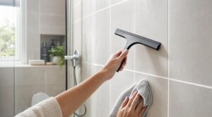 Salle de bain : ce réflexe d’1 minute après la douche empêche définitivement la moisissure sur les joints