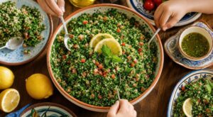 Si vos enfants détestent la salade, ce taboulé libanais ultra vert les fait tout finir grâce à 3 réflexes tout simples