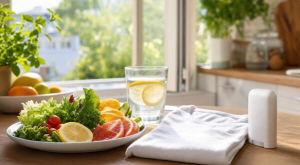 Si vous transpirez fort l’été, cette assiette conseillée par une nutritionniste peut changer complètement votre odeur