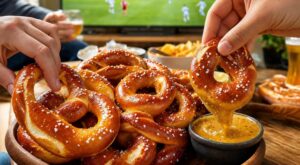 Soirée foot : la recette de ces bretzels moelleux prêts avant le coup d’envoi cache un geste qui change tout
