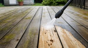 Terrasse en bois : ce réflexe avec le nettoyeur haute pression que les menuisiers vous supplient d’éviter