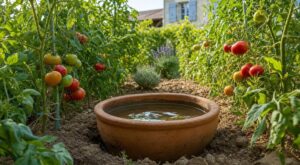 Tomates grillées par la canicule ? Ce simple pot en argile caché au jardin que vos voisins utilisent change tout
