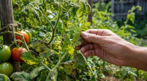 Tomates : si vos feuilles s’enroulent en plein été, ce détail clé dit si c’est juste la chaleur… ou une maladie grave