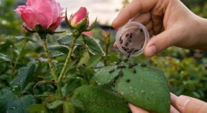 Trop de pucerons sur vos rosiers ? Cette erreur avec vos coccinelles les fait fuir en une nuit au lieu de tout nettoyer