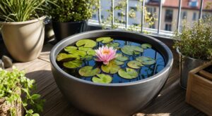 Un nénuphar en pot sur votre terrasse : cette erreur fréquente tue la plante avant même la première fleur