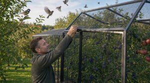 Verger : oubliez le filet souple qui étrangle les mésanges, cette nouvelle protection sauve enfin vos fruits d’août