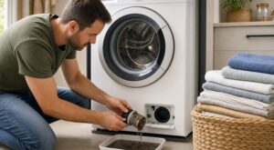 Votre linge sent mauvais ? Cette partie cachée du lave-linge concentre les odeurs (et vous ne la nettoyez jamais)