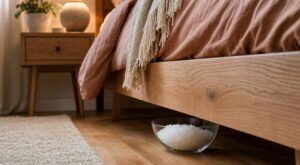 Vous dormez mal ? Ce rituel au gros sel des anciens transforme l&rsquo;atmosphère de la chambre en 14 nuits