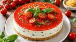 Apéro : ce cheesecake salé basilic-tomates cerises bluffe tous les invités, à condition d’éviter ce geste fatal
