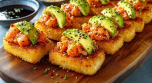 Apéro : ce riz à sushi croustillant à l’airfryer fait un malheur, mais ne faites surtout pas cette erreur