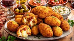 Apéro : ces croquettes de chorizo double fromage ont bluffé mes invités, ils les croyaient sorties d&rsquo;un traiteur espagnol