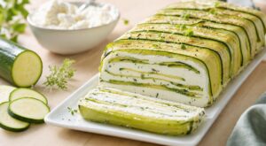 Apéro : cette terrine courgettes-chèvre donne l&rsquo;illusion d&rsquo;un plat de traiteur, si vous ne ratez pas ce geste