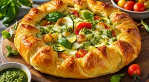 Apéro d’été : cette couronne feuilletée pesto-mozza fait un malheur, à condition d’éviter cette erreur au four