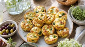 Apéros d’été : ces mini quiches courgette-feta que ma fille appelle « nuages à la feta », si vous évitez ce geste
