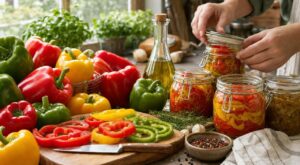 Cagette de poivrons qui déborde : ce geste simple pour tout cuisiner, tout conserver et éviter l’erreur fatale