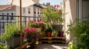 Canicule : ce geste méconnu avec vos pots de fleurs sur balcon bétonné évite de les « cuire » cet été