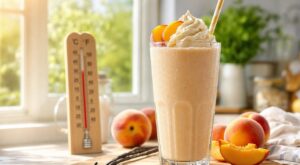 Canicule : ce milkshake pêche-vanille minute sauve vos goûters d’été si vous évitez ce geste fatal