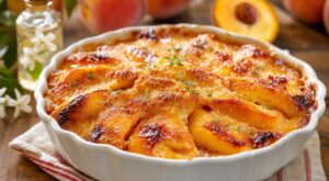 Ce gratin sucré sauve vos pêches trop mûres (et vous évite l’erreur qui transforme tout en bouillie au four)