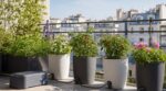 Ce système sur la terrasse permet à ces propriétaires de partir 3 semaines sans arroser leurs plantes