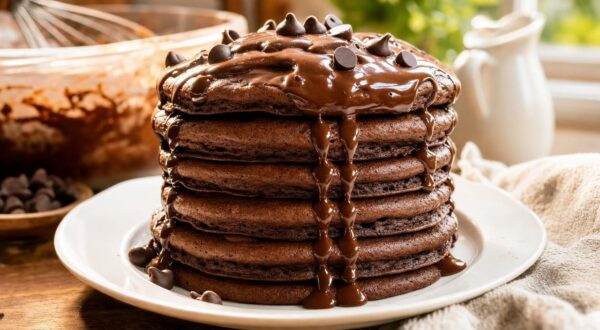 Ces pancakes moelleux au chocolat règlent petit-déj et goûter, mais attention à ce geste qui les ruine