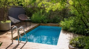 Cette mini piscine profonde que les propriétaires de petits jardins s&rsquo;arrachent, sans lourdes démarches cet été