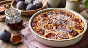 Clafoutis aux figues : ce geste à la cuisson, à ne surtout pas oublier, fait la différence entre moelleux et omelette