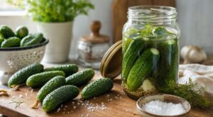 Cornichons maison : ces 24 h de gros sel décident si votre bocal restera croquant ou tournera d’ici l’hiver