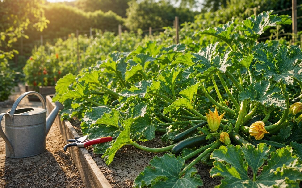 Courgettes et fortes chaleurs : cette taille miracle qu’on voit partout peut ruiner votre récolte