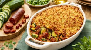 Deux courgettes et un bout de chorizo : cette recette express au four que mes invités s’arrachent sauve tous mes dîners