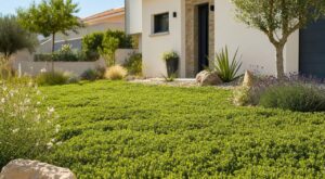 Devant la maison, plus personne ne sème de gazon : ce tapis vivant choisi par les paysagistes ne jaunit jamais l&rsquo;été