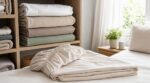 Drap-housse : ne faites plus cette erreur de pliage, ce geste en 2 coins change tout au rangement