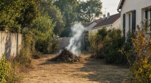 Fin août, ce « petit feu de déchets verts » au fond du jardin peut vous coûter bien plus qu’une amende
