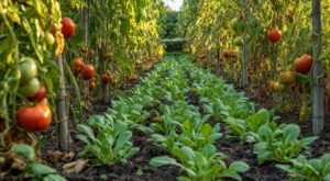 Fin août, n&rsquo;arrachez plus vos pieds de tomates : semer cette salade entre les rangs au potager change tout cet hiver