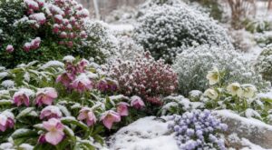 Fini le jardin figé et gris dès les premiers gels : ces plantes d’hiver à planter vite le transforment sous la neige