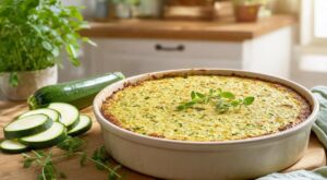 Flan de courgettes : prêt en quelques minutes et parfait chaud ou froid, à condition d’éviter ce geste au four