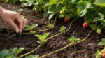 Fraisiers : je coupais ces longues tiges pour faire propre, voici pourquoi il faut les épingler au sol cet été