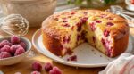 Gâteau aux framboises surgelées : ce geste interdit avant le four ruine votre moelleux à chaque fois
