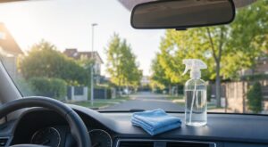 J’ai testé ce mélange maison à moins de 1 € : mon pare-brise a dit adieu aux traces, finis les sprays auto chers