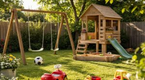 Jardin : cette aire de jeux à petit budget qui séduira enfants et petits-enfants (mais que beaucoup de parents ratent)