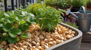 Jardinage : ne jetez plus ces coques de l’apéro, elles protègent vos plantes et font fuir les limaces