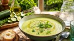 Ma fille m’a dit que c’était mieux que la soupe d’hiver : ce velouté glacé aux courgettes bluffe toute la famille