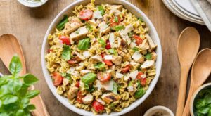 Ma fille me la réclame chaque week-end : ces 4 gestes pour une salade de pâtes poulet-parmesan inratable