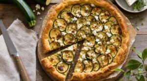 Ne payez plus la quiche du traiteur : cette tarte renversée courgettes–feta à 3 ingrédients fait un malheur